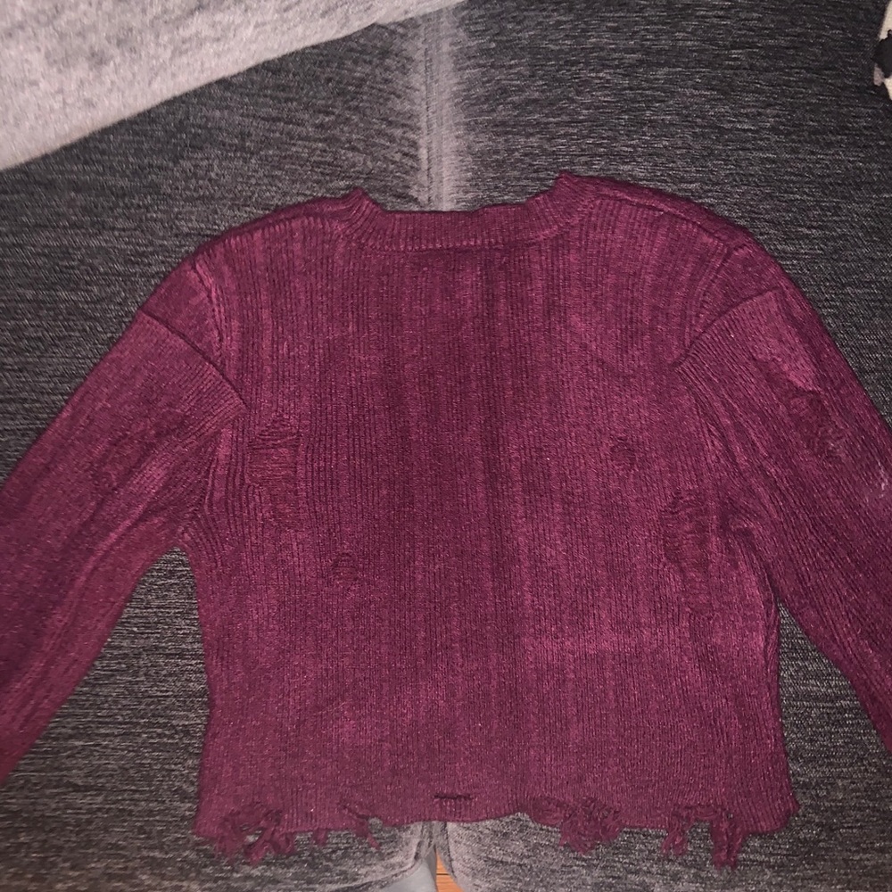 Forever 21 long sleeve crop top